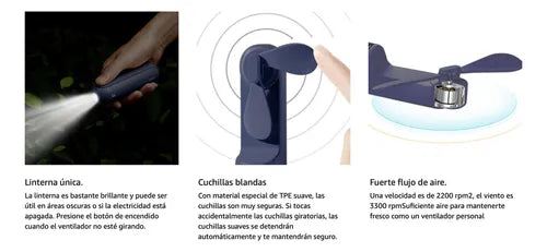 Mini Ventilador Plegable – Frescura en tu Mano