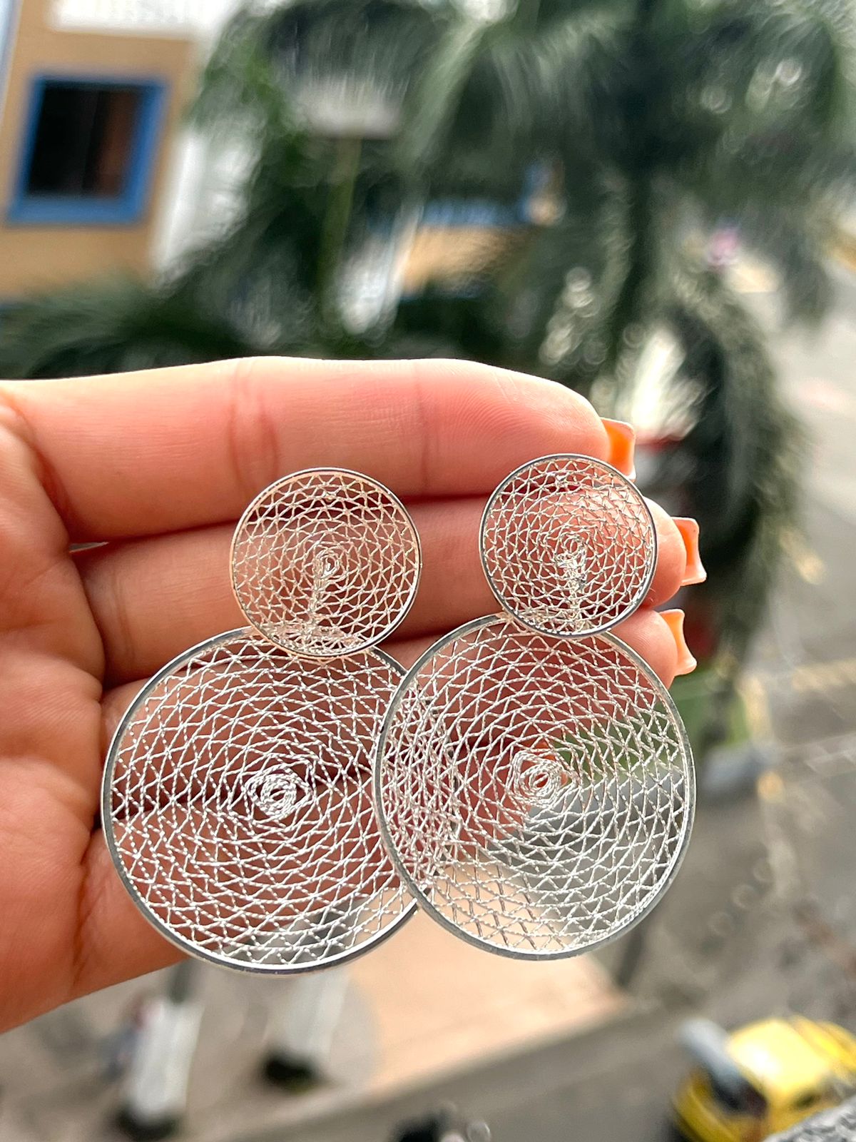 Gray helmet for bikers