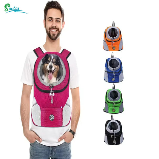 Mochila de Transporte Transpirable para Mascotas – Cómoda, Segura y Perfecta para Viajar