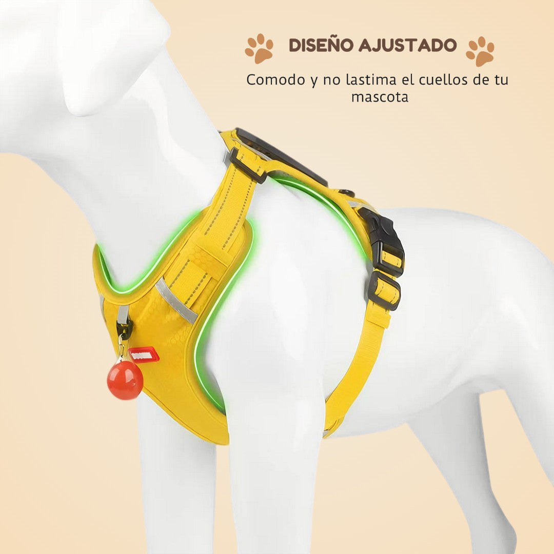Arnés Chaleco Ajustable para Perros – Cómodo, Seguro y Resistente