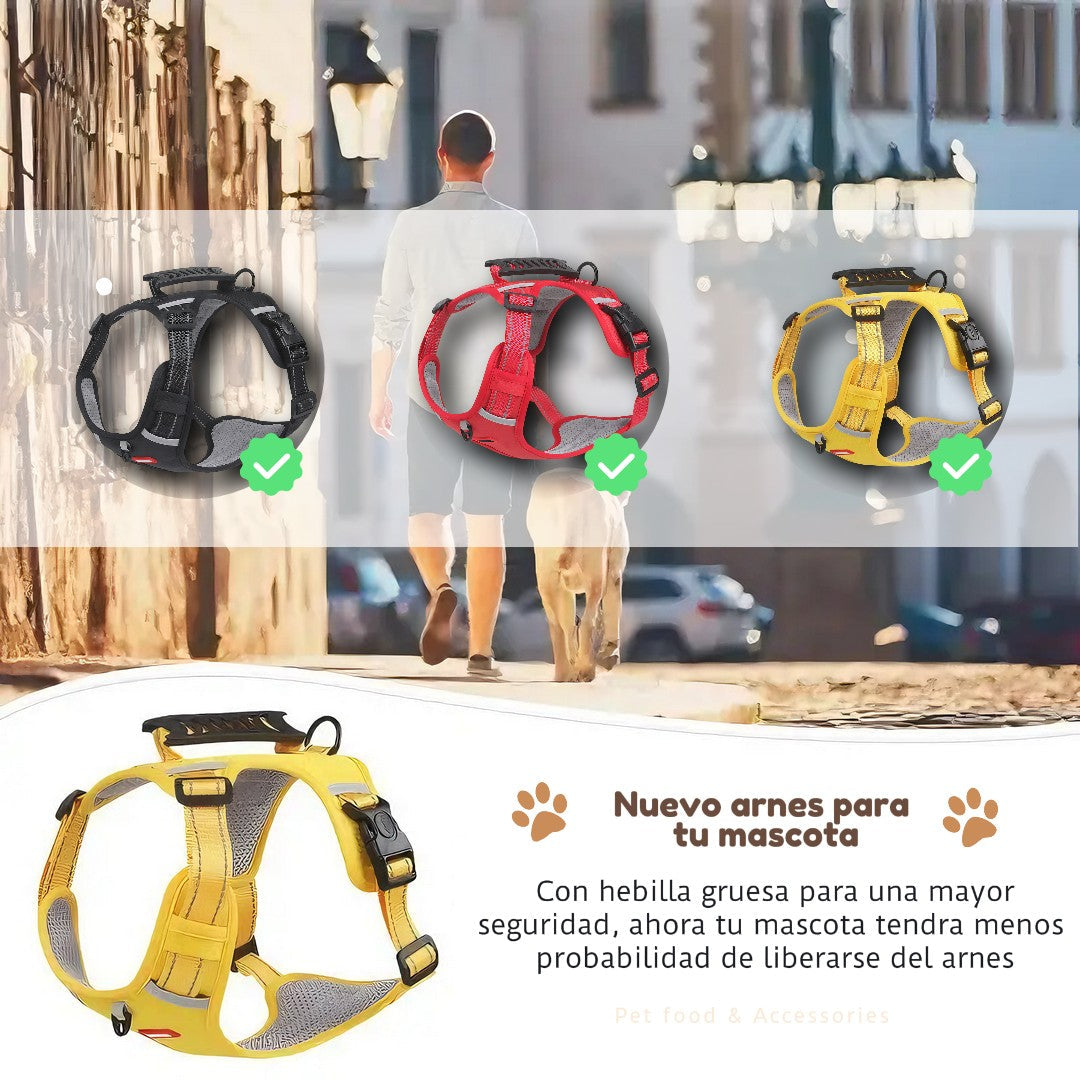 Arnés Chaleco Ajustable para Perros – Cómodo, Seguro y Resistente