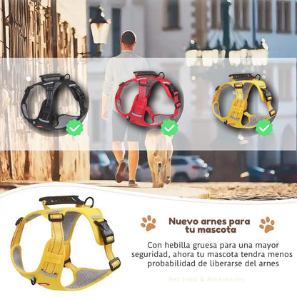Arnés Chaleco Ajustable para Perros – Cómodo, Seguro y Resistente