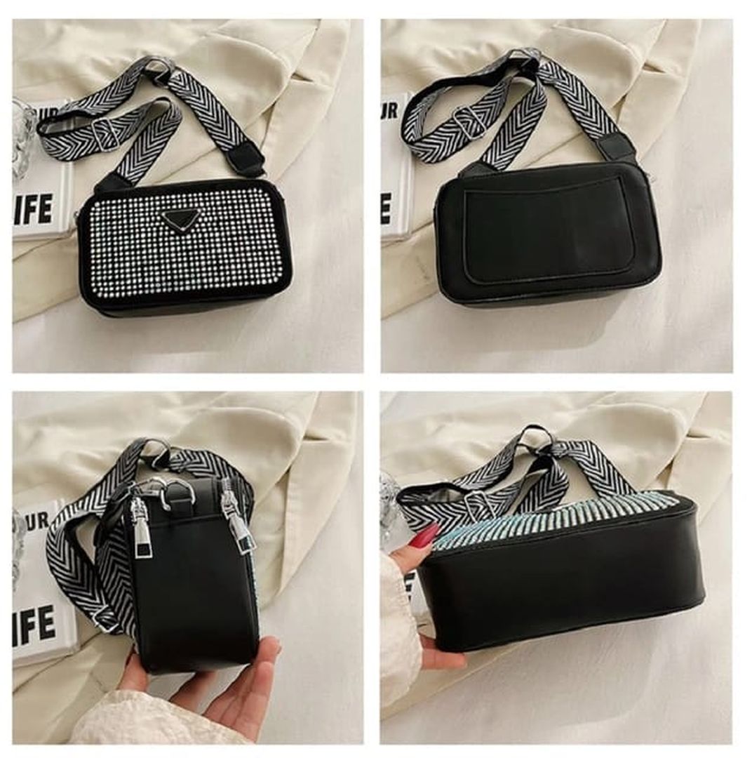 Mini Bolso Bandolera con Pedrería | Brilla con Estilo Diario