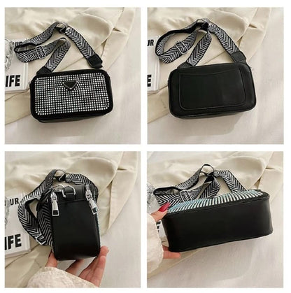 Mini Bolso Bandolera con Pedrería | Brilla con Estilo Diario