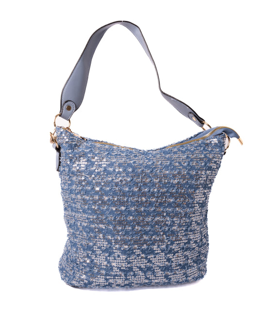 Bolso Denim Glam – Manos Libres con Estilo