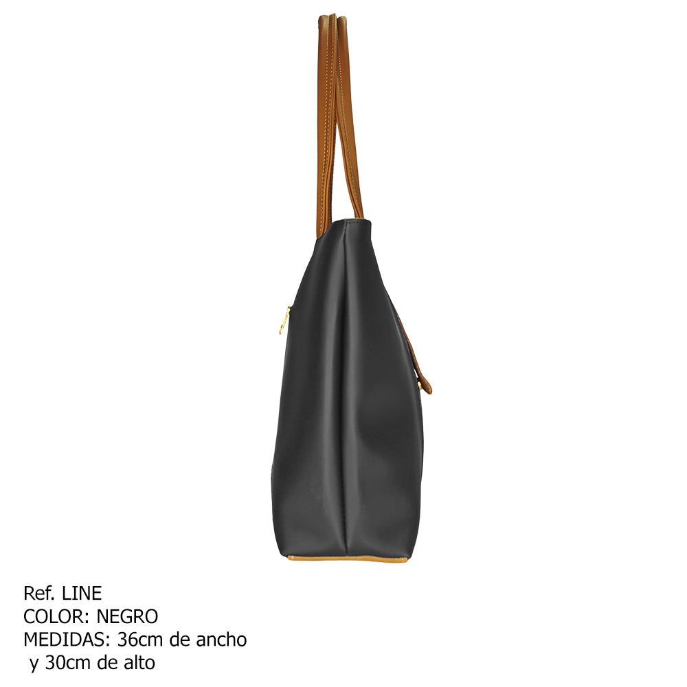 Bolso Karla Chacón Line Negro – Elegancia que te acompaña
