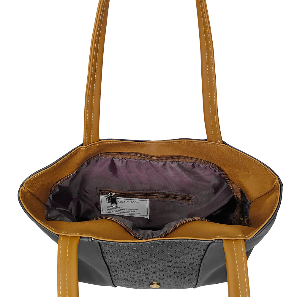 Bolso Karla Chacón Line Negro – Elegancia que te acompaña
