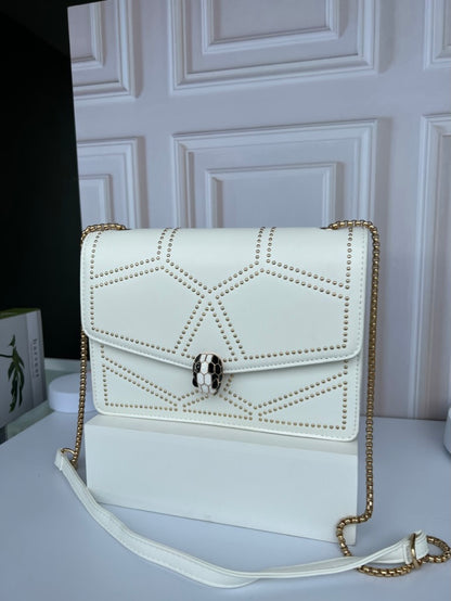 Bolso Nápoles – Elegancia con Detalles Dorados