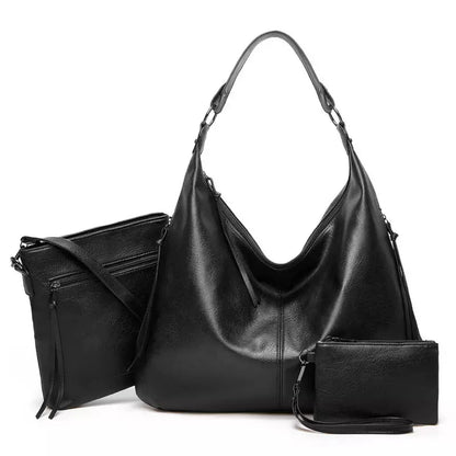 Conjunto de Bolsos 3 en 1 en Cuero Vegano Premium