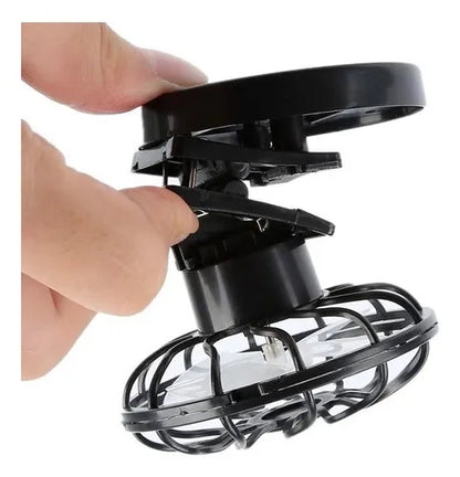 Ventilador Solar para Gorra — Frescura Portátil Sin Baterías