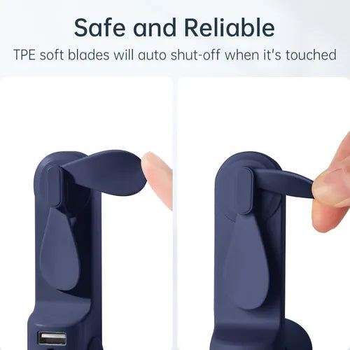 Mini Ventilador Plegable – Frescura en tu Mano