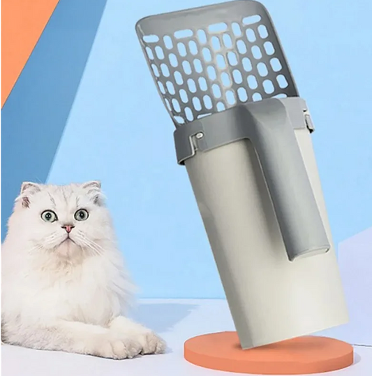 Recogedor de Heces para Gatos – Práctico, Higiénico y Multifuncional